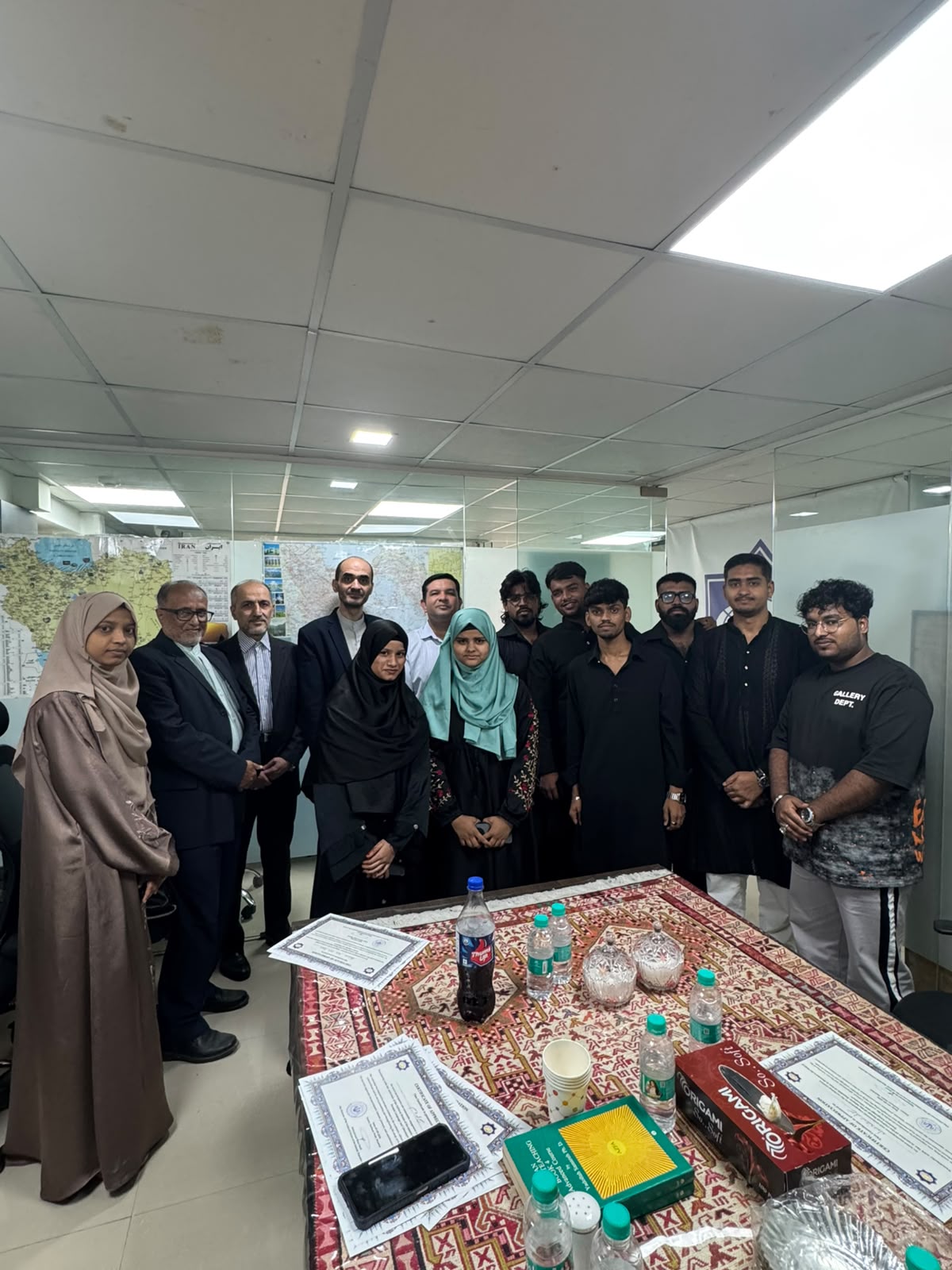 Persian Language Students of Ismail Yusuf College Visit Iran Culture House, Mumbai